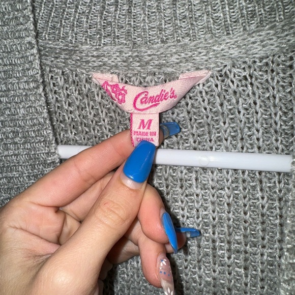 Grey Long Sweater - Picture 3 of 3